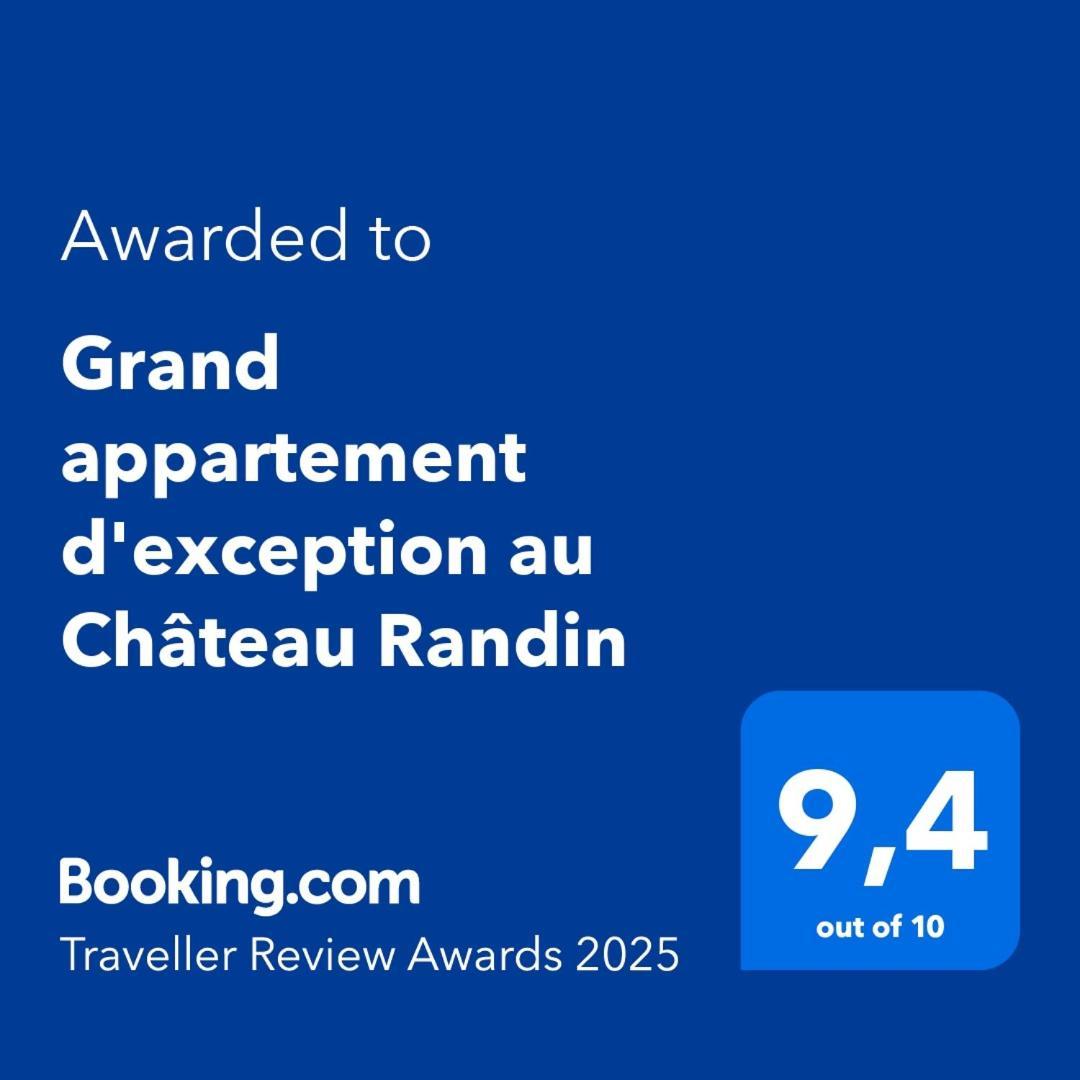 Grand Appartement D'Exception Au Chateau Randin Ecully Ngoại thất bức ảnh